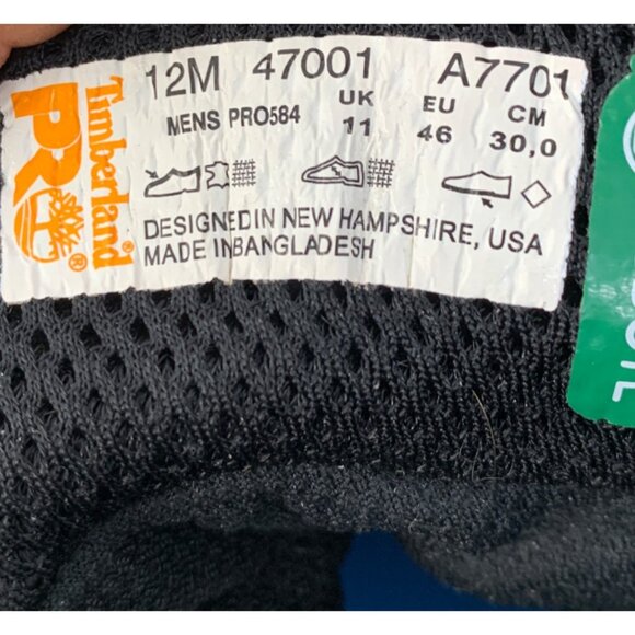 Timberland PRO Mens 12M Steel Toe Waterproof Work Boots GUC 47001 - Picture 4 of 10